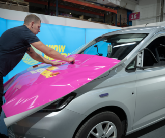 Durable and Conformable PVC Film Ideal for Vehicle Wraps