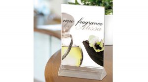 Double Sided Menu Holder – Great for Retail, Hospitality, at Trade Fairs etc. - Image 2