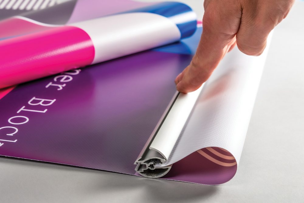 Banner Block - Aluminium Extrusion for Digital Prints - Signage Wow