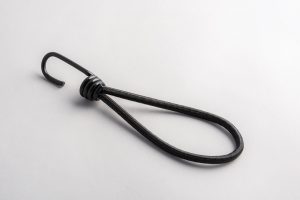 Shock Cord Loop with Metal Hook – With Great UV and Abrasion Resistance - Image 1