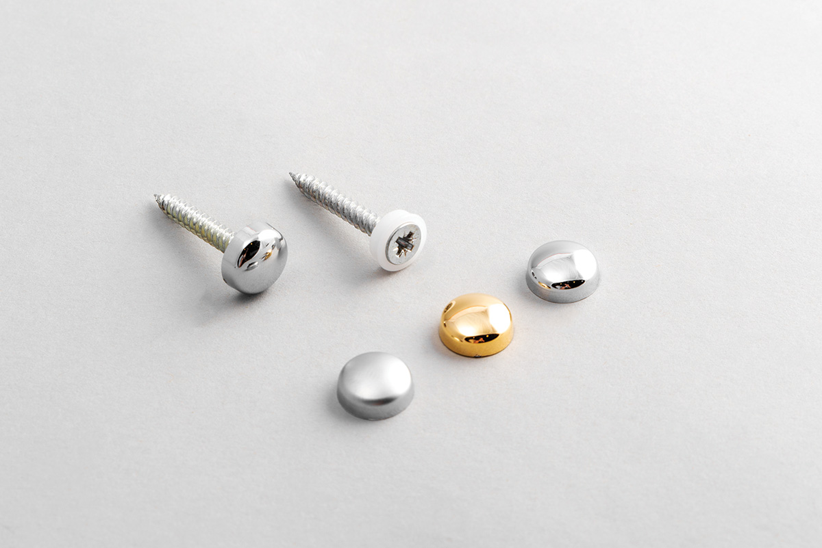 Electroplated Snap Caps - All Colours