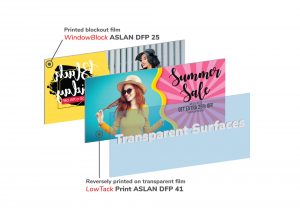 DFP 25 – Double Sided White Blockout Film for Digital Printing - Image 2