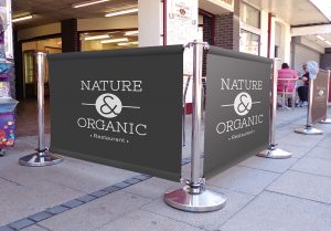 Café Barrier for Excellent Outdoor Advertising - Image 1